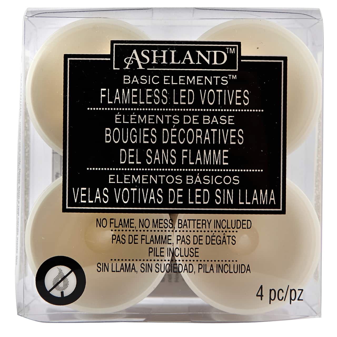 Ashland&#xAE; Flameless LED Votives, White